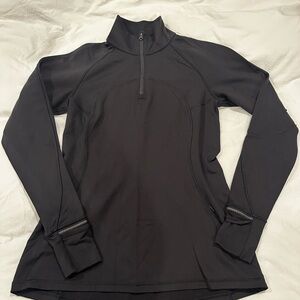 Lululemon Black Quarter-Zip Performance Top